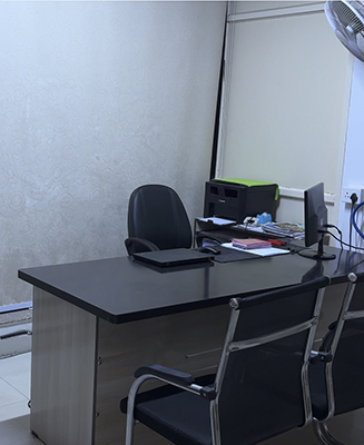 Adwoks Academy office workspace and student support desk for professional skilling